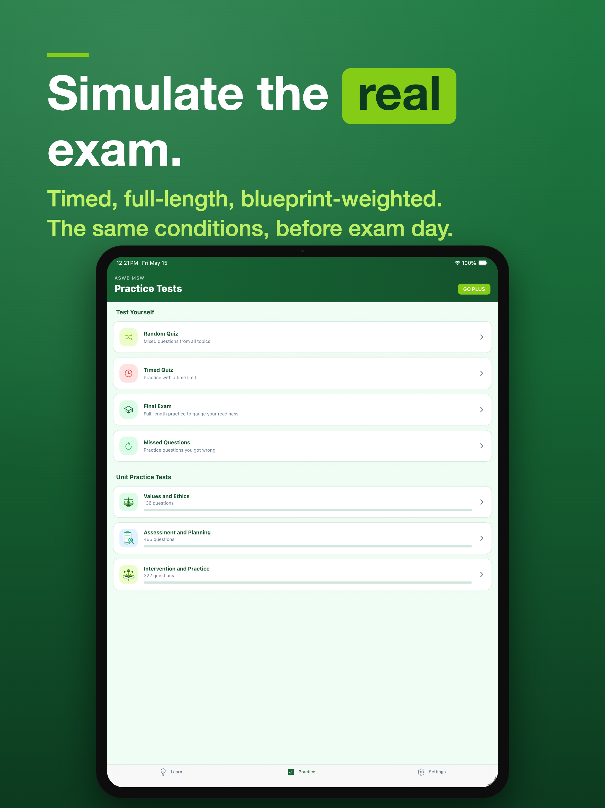 ASWB Exam Prep Practice 2016