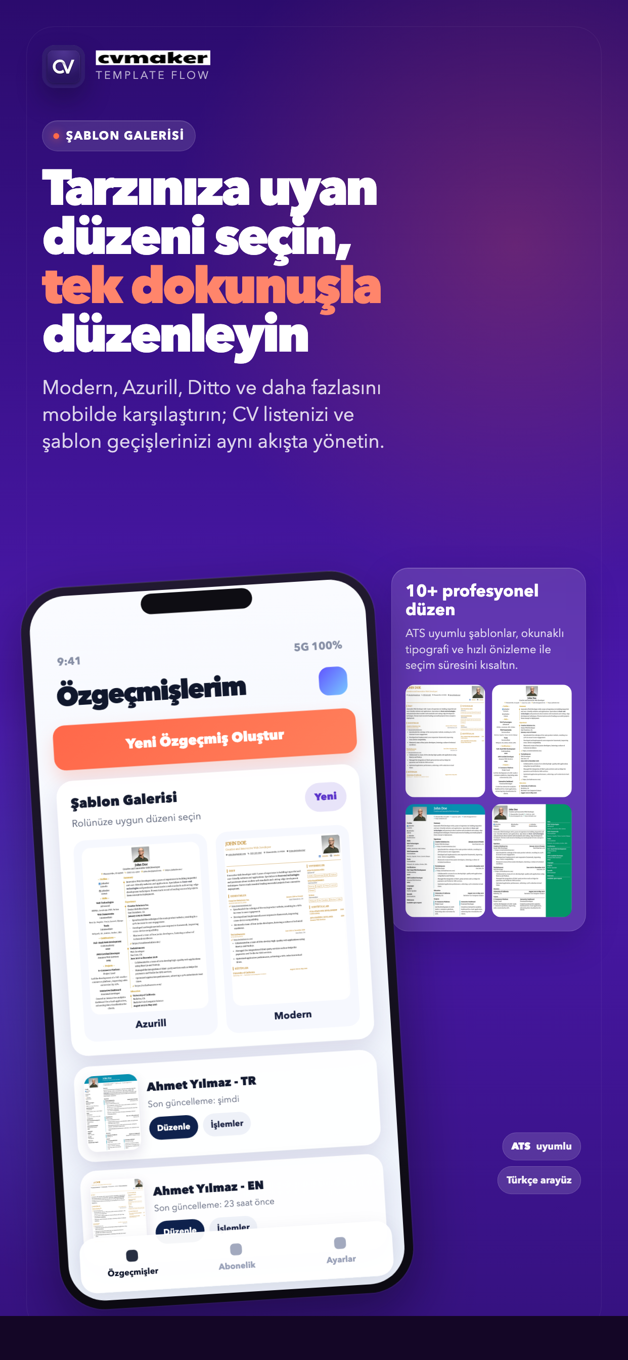 Cv Maker - Resume Builder