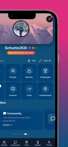 schüsss clüb – Ski Tracker screenshot