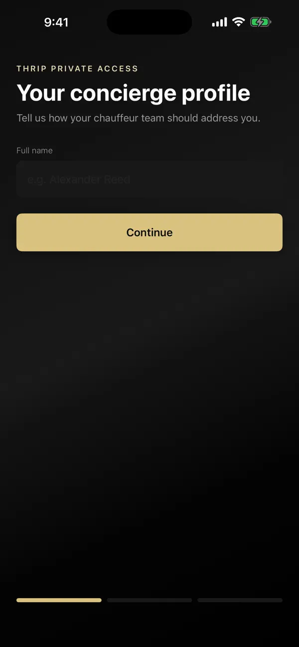Screenshot #3 pour Thrip - Luxury Concierge
