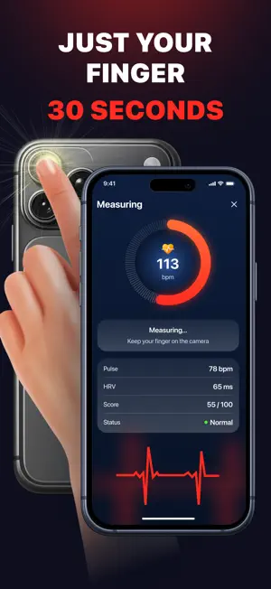 Heart Rate Monitor | Pulse Log screenshot 2
