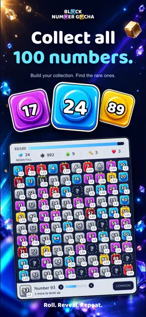 Block Number Gacha: Idle Roll! screenshot 1