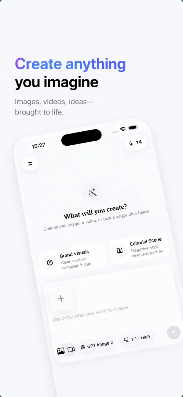 Screenshot #1 pour Générateur Vidéo IA ChatMoose