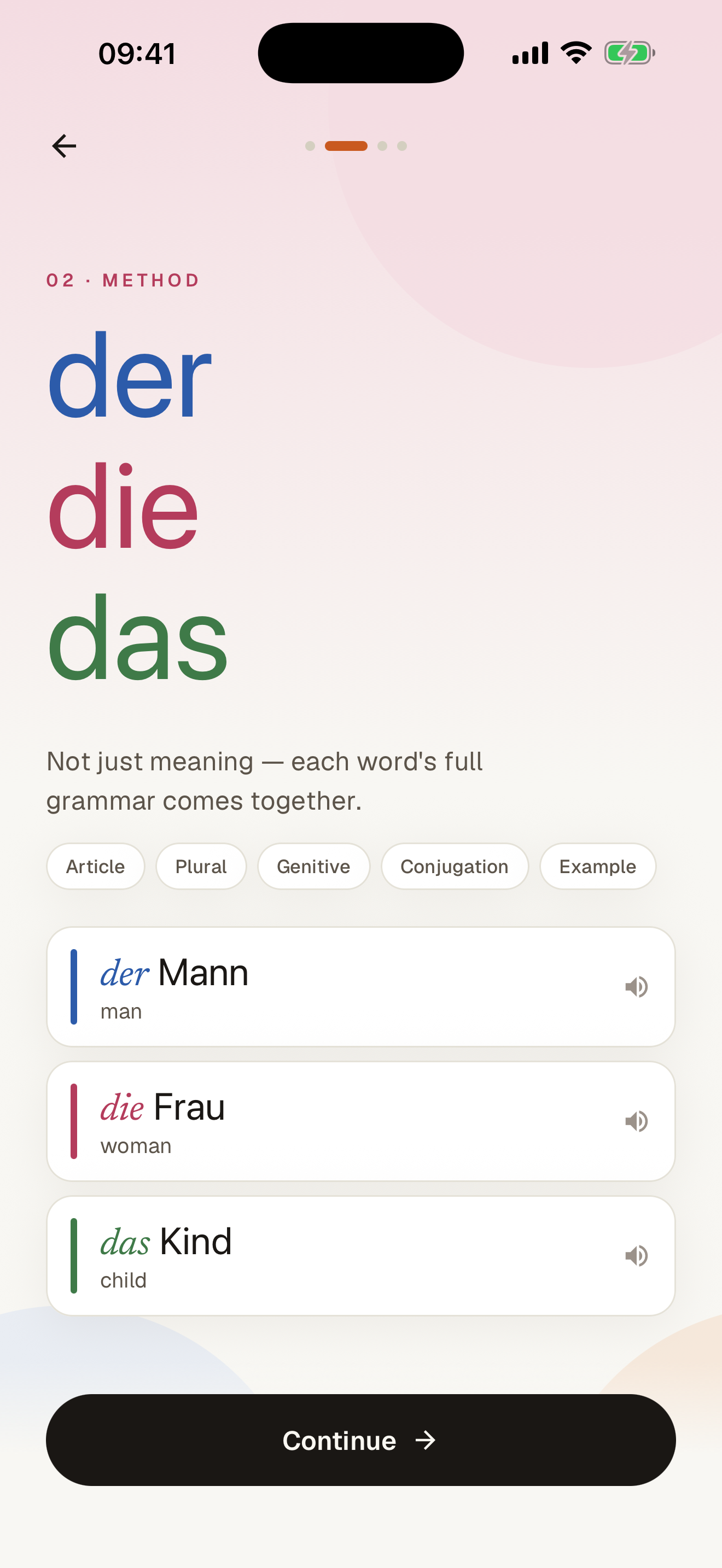 Vokabwerk: Learn German Words screenshot 9
