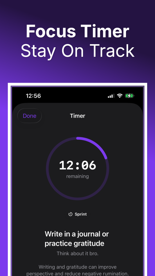 #1. Focus Timer - Better Goal (iOS) 由: DaQuan Louden