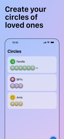 StayClose: Stay in touch iPhone screenshot