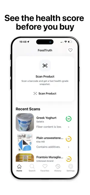 FoodTruth: Nutrition Facts screenshot 2