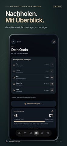 Gebet Tracker Screenshot 7 of 8