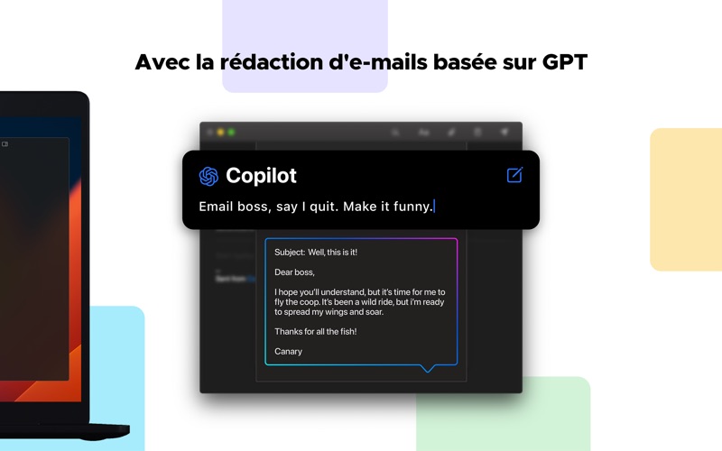 Screenshot #2 pour Canary Mail App