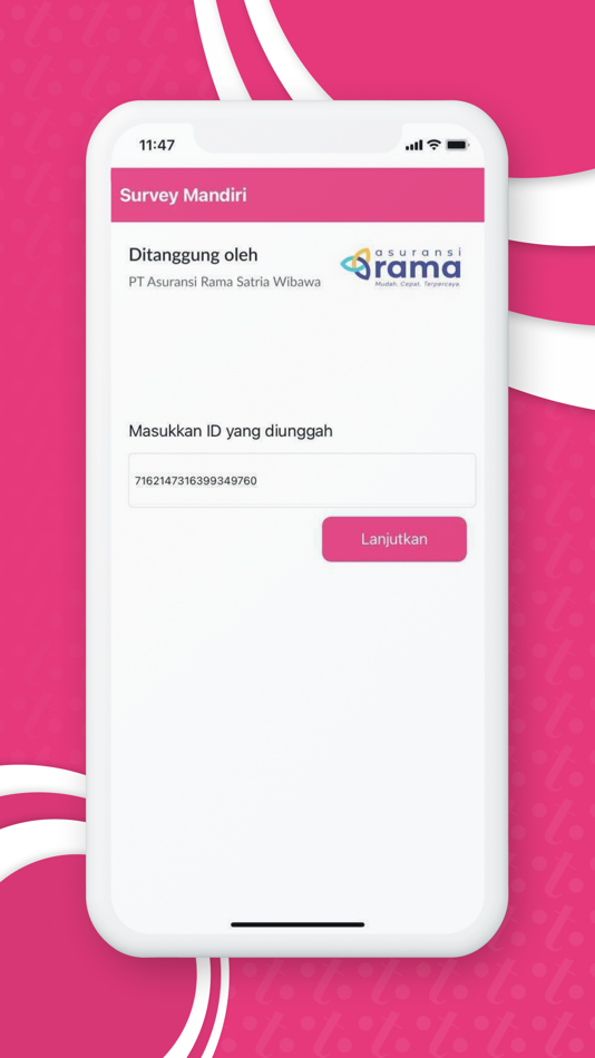 #1. Survey Mandiri (iOS) 由: PT MOTION TECH INDONESIA