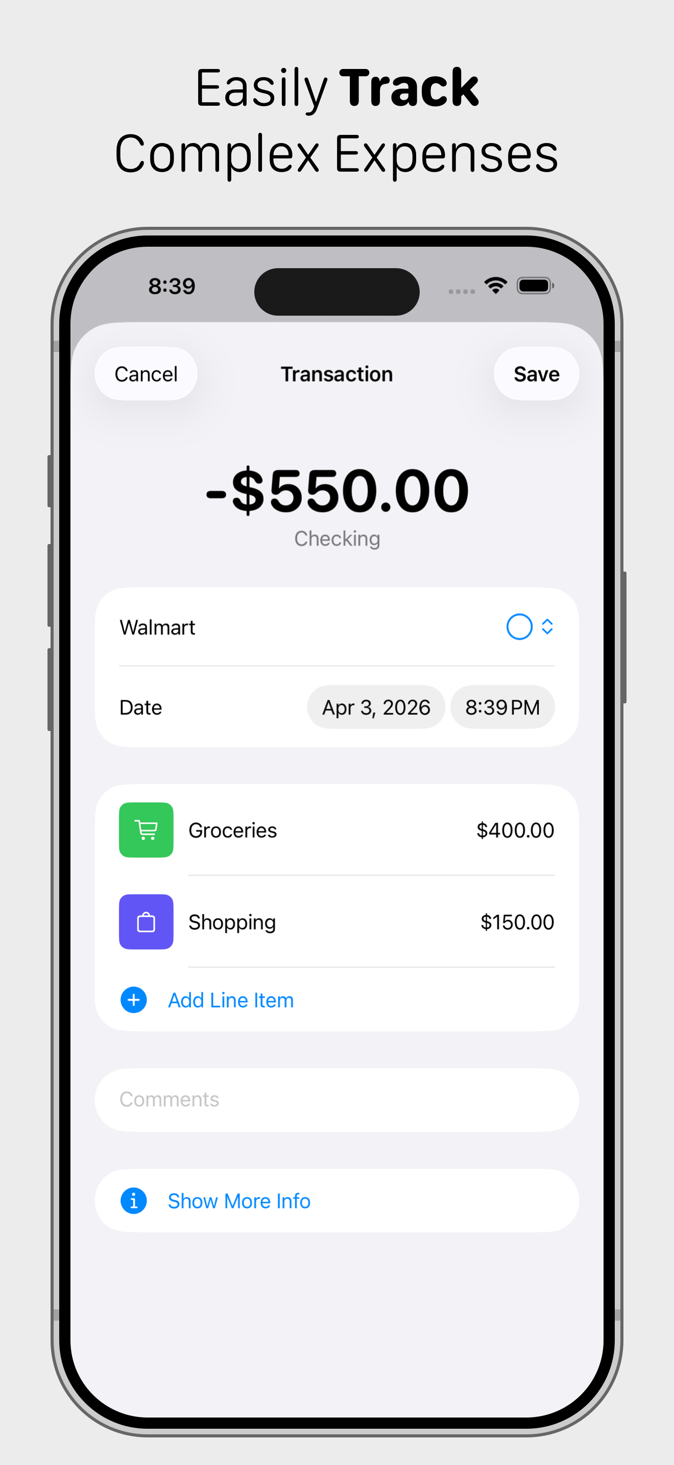 Ledger - Expense & Budget App