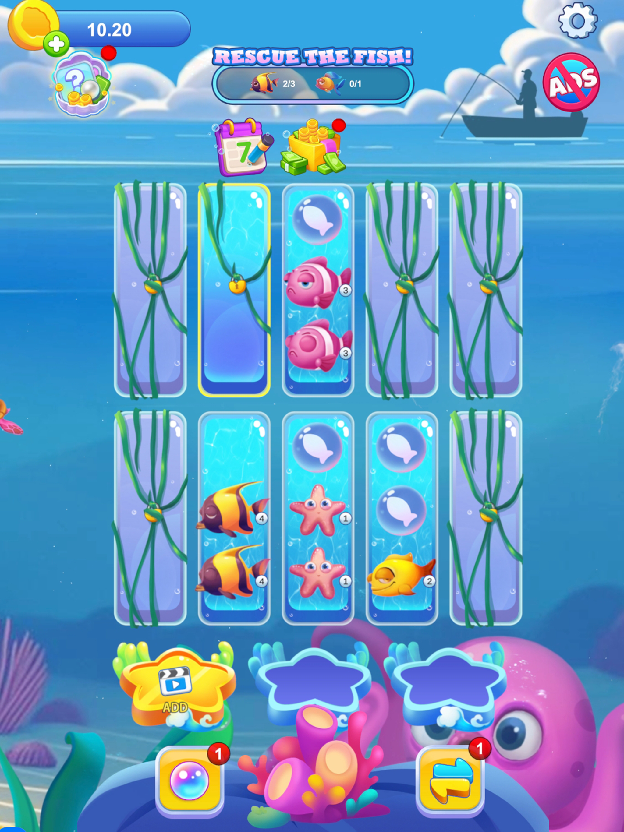 Ocean Merge Fish Paradise screenshot 11