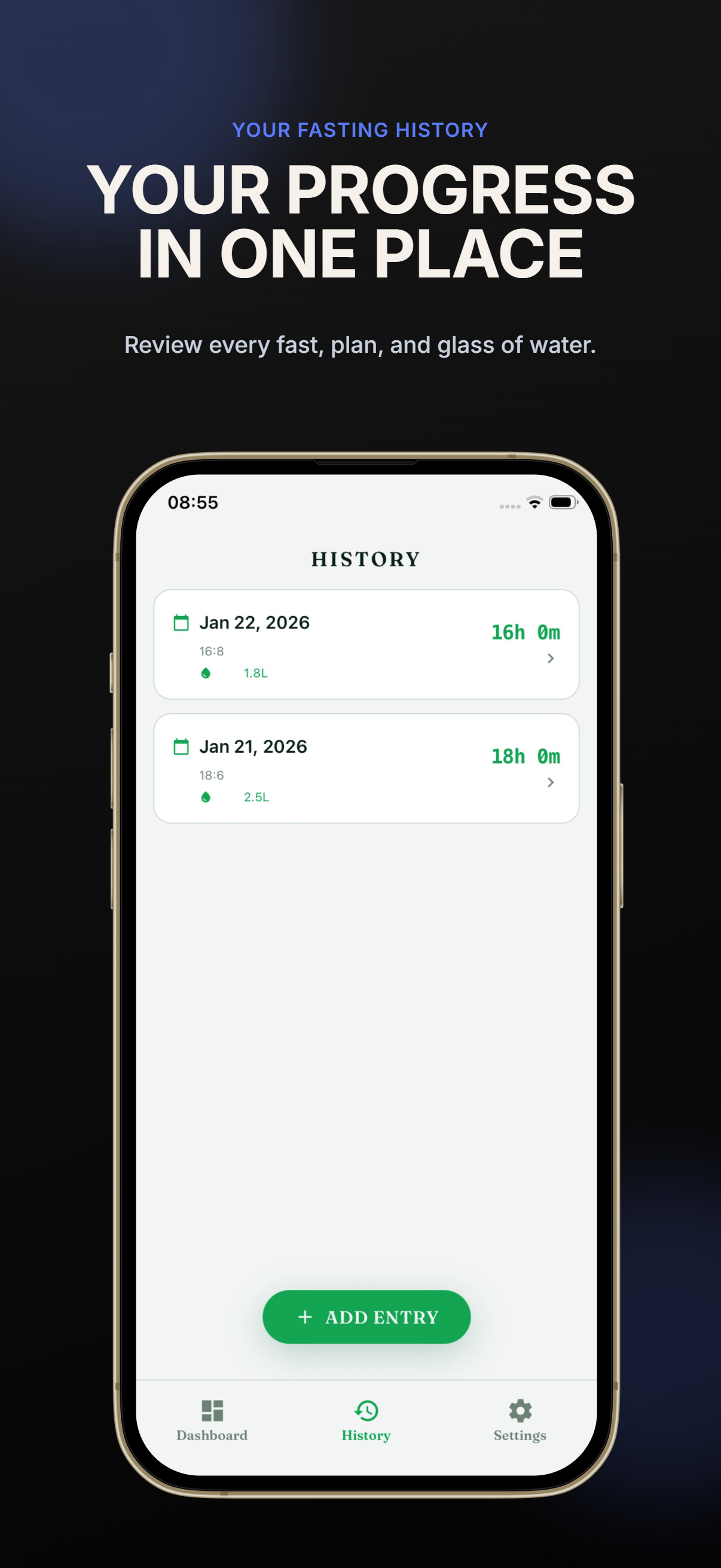Fastual: Fasting Phase Tracker screenshot 7