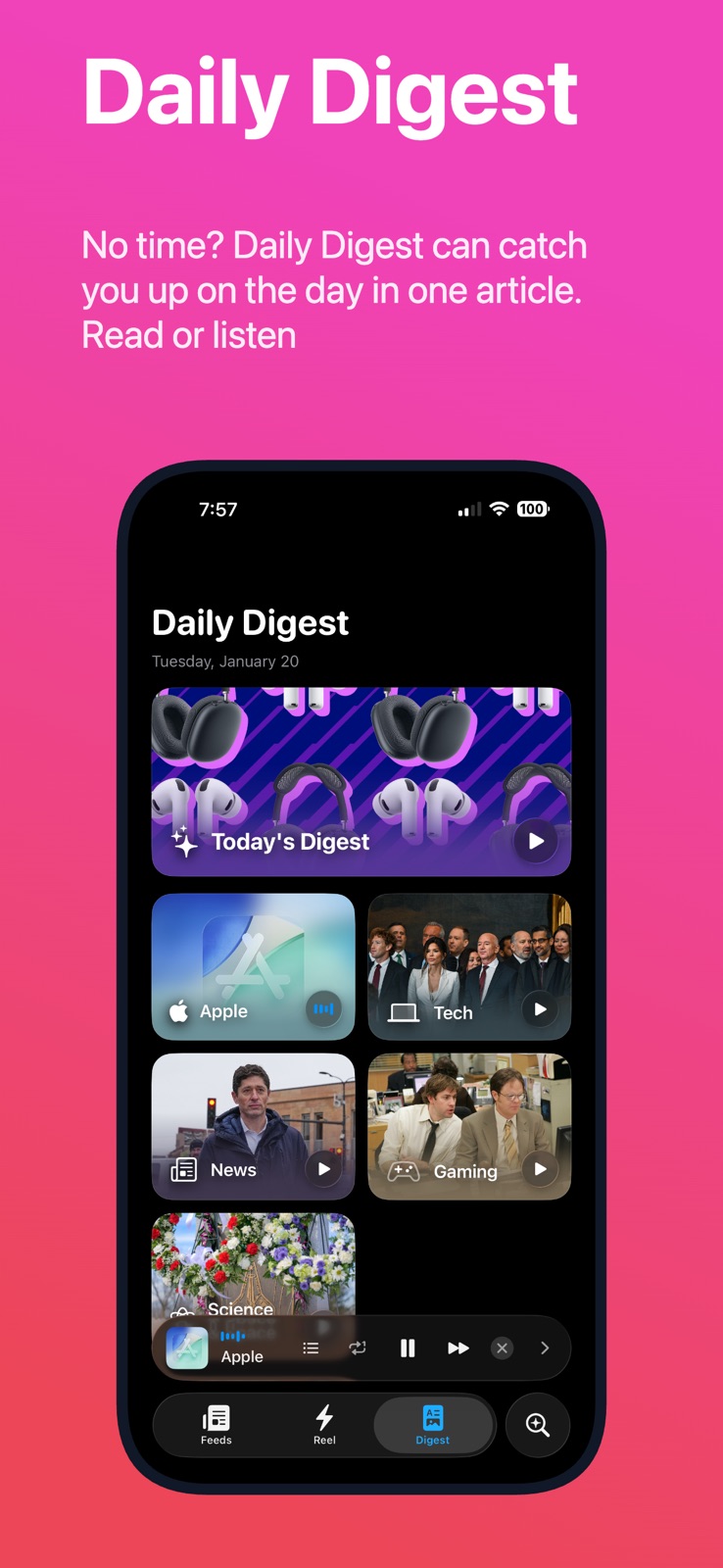 TodayRSS - News and Read Later iphone screenshot 3