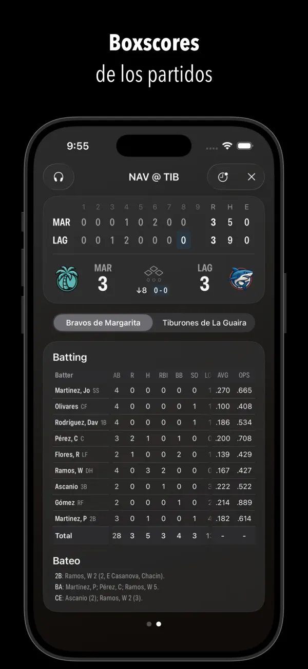 Screenshot #3 pour Beisbol VE: Liga Venezolana