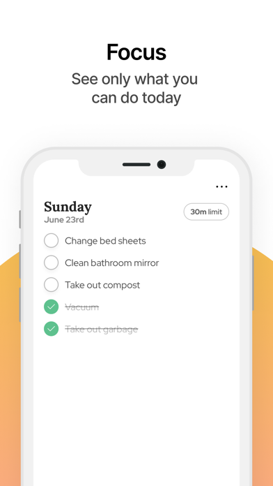 Kaji: Cleaning schedule Screenshot
