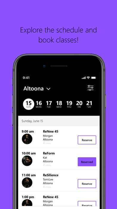 App screenshot