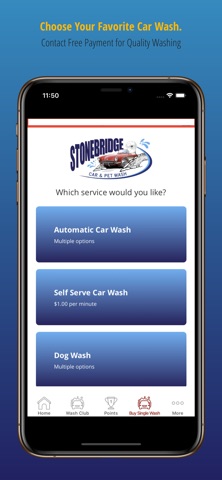 Stonebridge Car and Pet Wash iPhone screenshot
