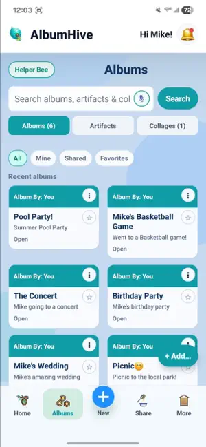 AlbumHive screenshot 1