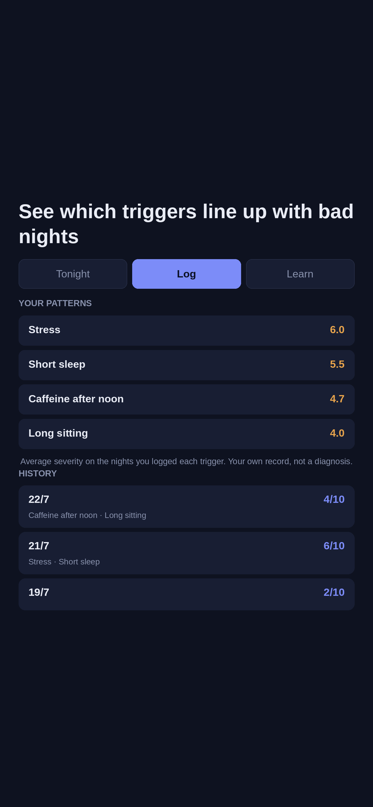 RestCalm-Restless Legs Relief screenshot 6