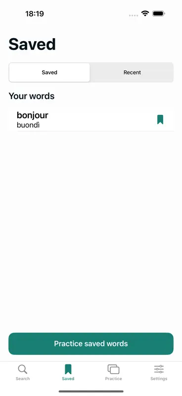 Dictionnaire français italien+ screenshot 3 of 3
