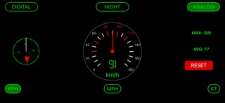 GPS Speedometer iPhone screenshot