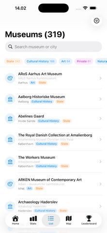 Danish Museums – Museum Guide screenshot