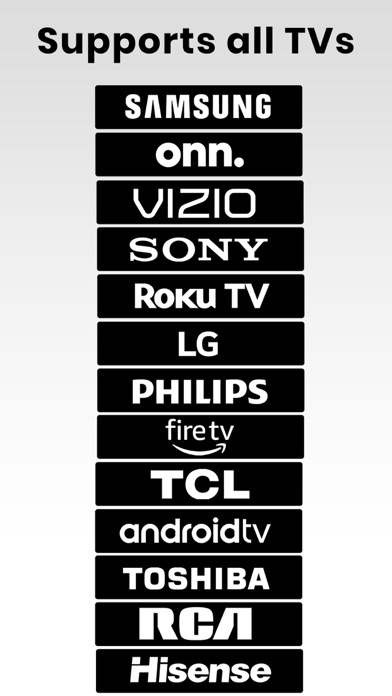 Universal TV Remote Control. Screenshot