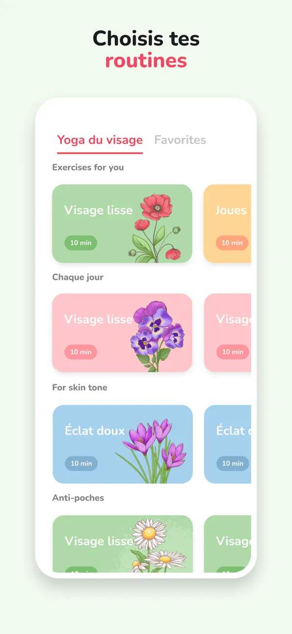 Screenshot #2 pour Face Yoga: Yoga du visage