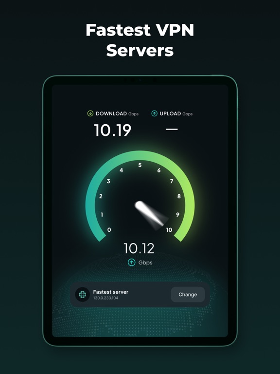 Guru VPN: Super Fast Unlimited iPad screenshot 2 - Productivity app
