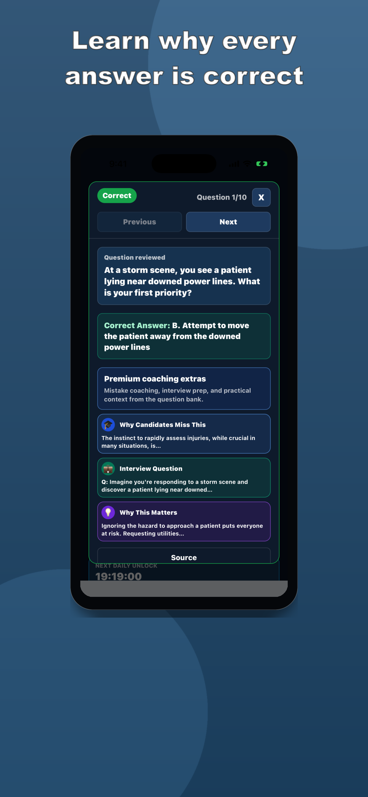 NREMT Exam Practice screenshot 4