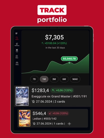 MonPrice Collector & Scanner iPad screenshot
