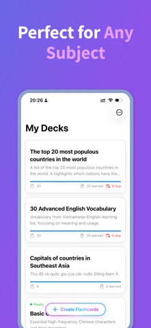 Flash cards Maker - Memoki AI Screenshot 4 of 5