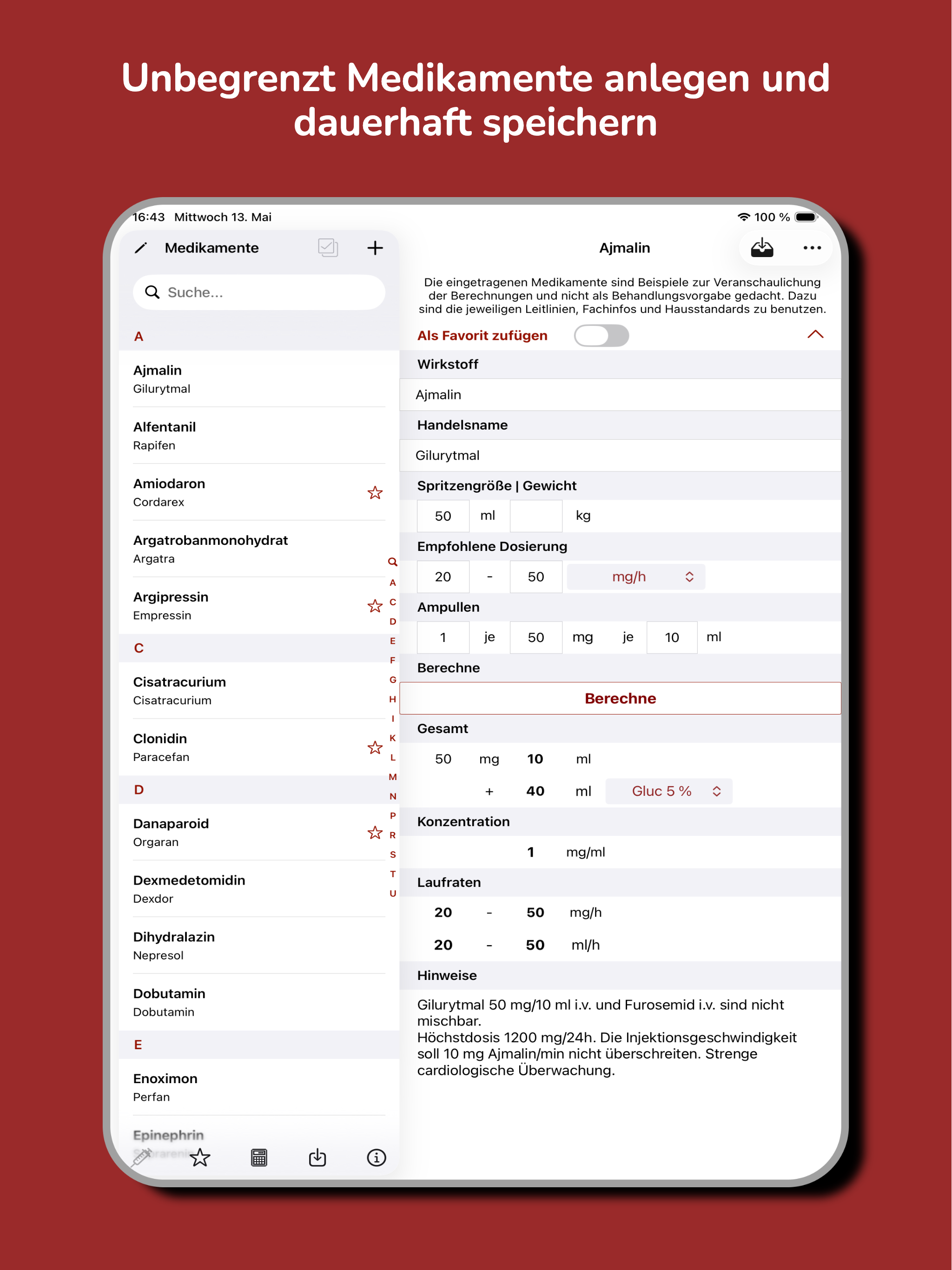 Perfusorenkochbuch screenshot 9