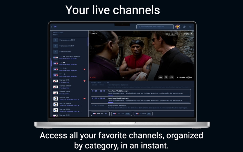 #5. KLC IPTV Player (macOS) By: KYS