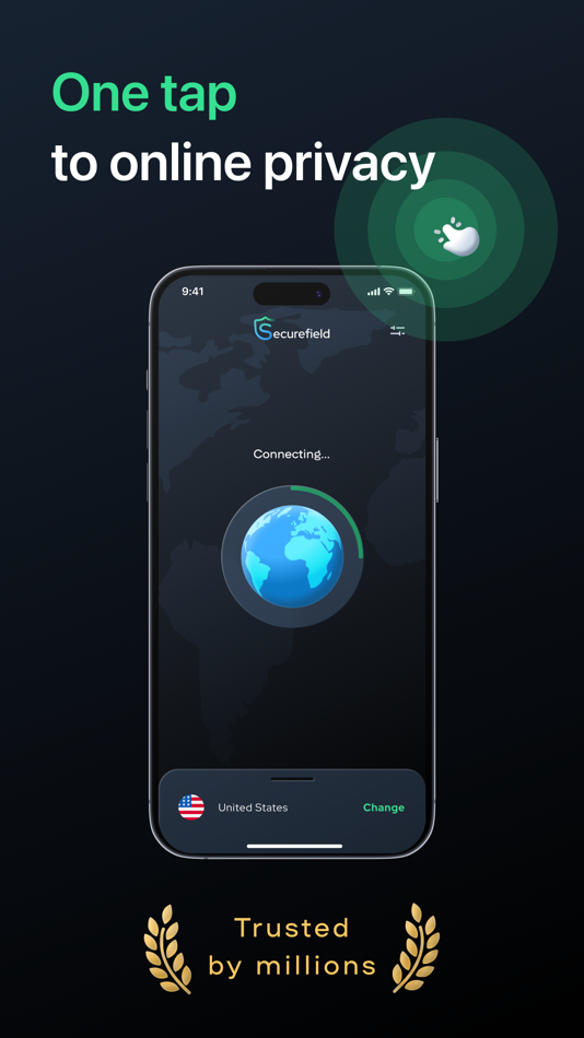 #1. VPN Securefield Private Proxy (iOS) 由: MULTITECH SYSTEMS BILGI ISLEM SANAYI VE TICARET LIMITED SIRKETI