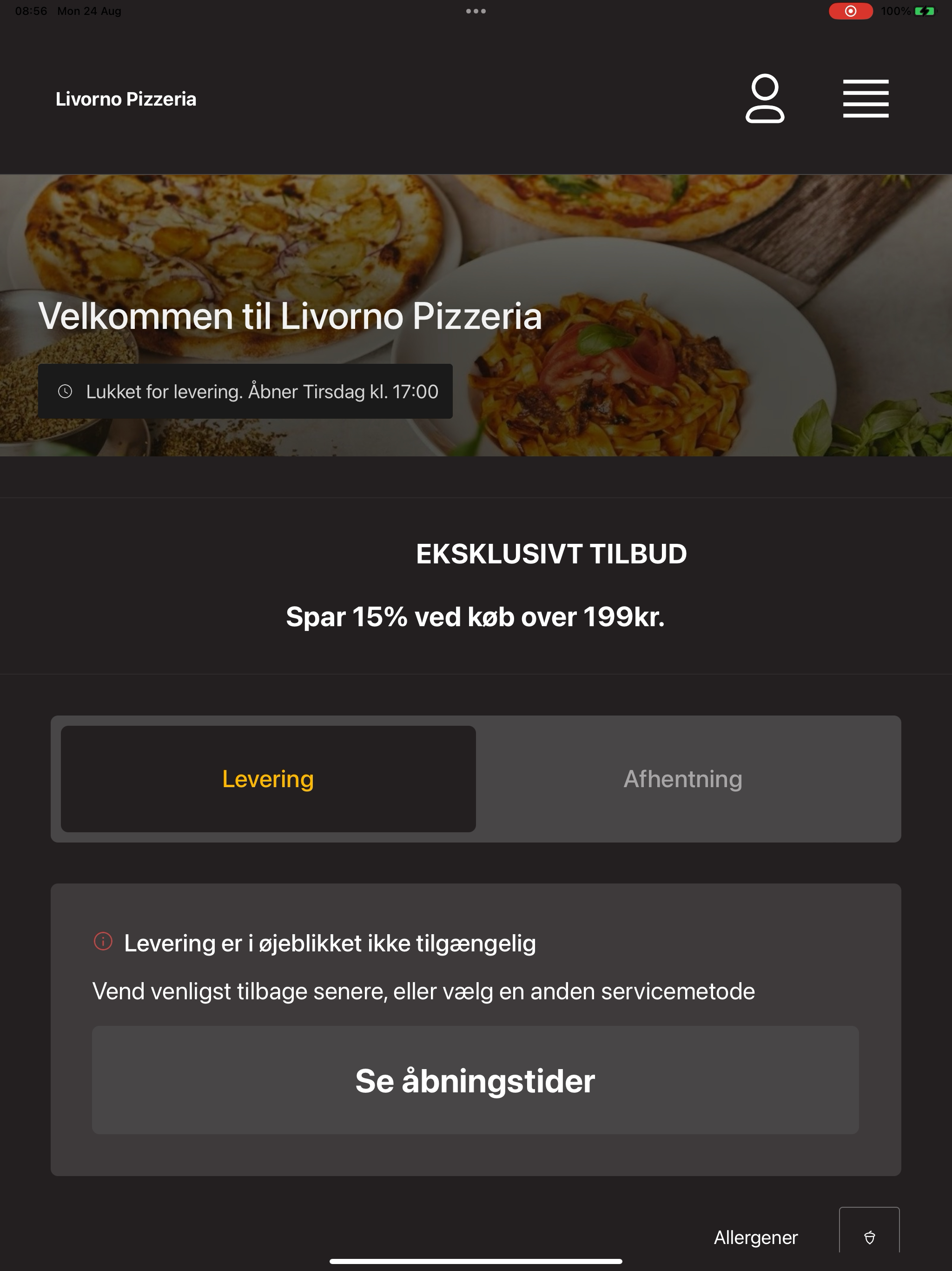 Livorno Pizzeria DK screenshot 8