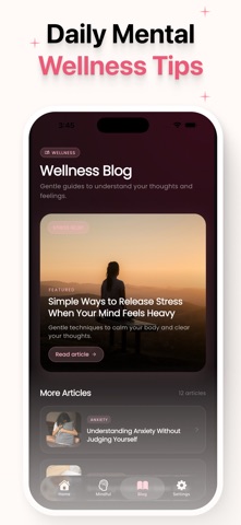 Nuvu - Your Emotional Support iPhone screenshot