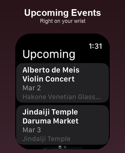 Apple Watch screenshot