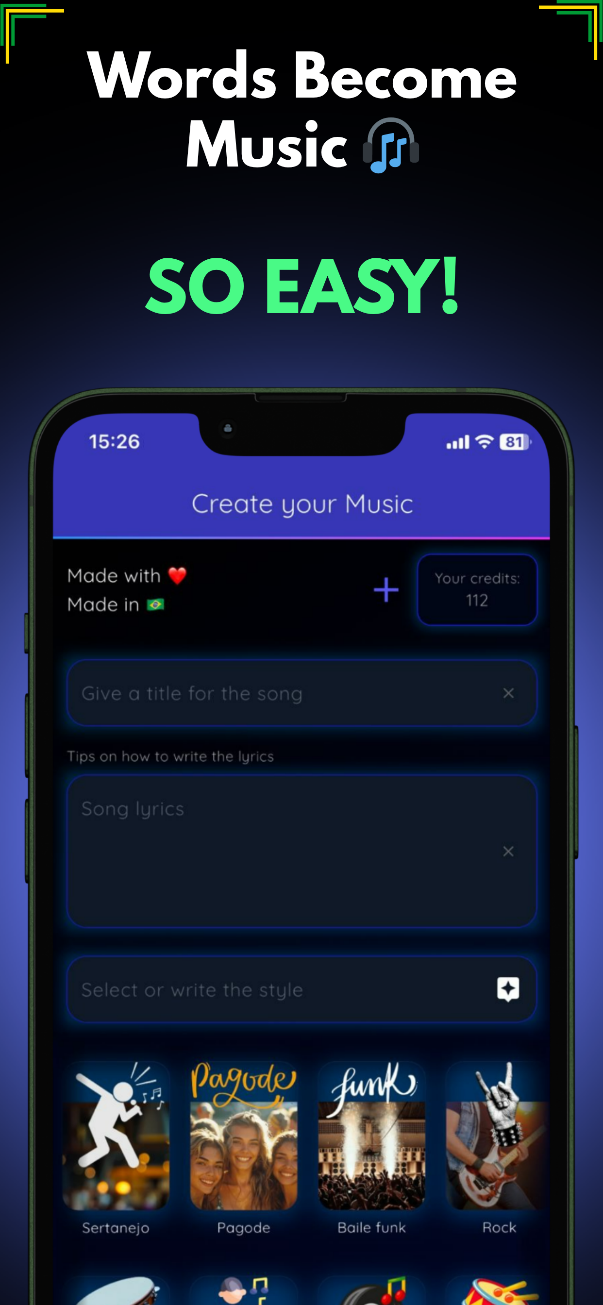 Music Creator AI - Advanced