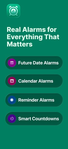 Alarmate: Date Alarm Clock Screenshot 1 of 10