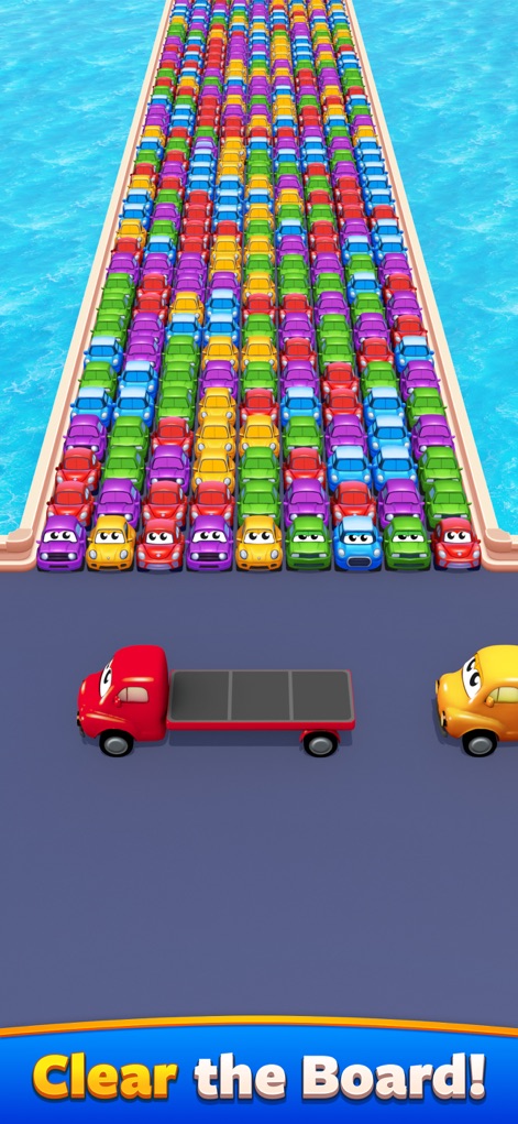Car Match - Traffic Puzzle - Descubra un vibrante desafío de tráfico donde la disposición de los vehículos y los brillantes colores de los coches invitan a la acción.