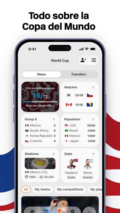 Forza Football - Live Scores iPhone screenshot 1