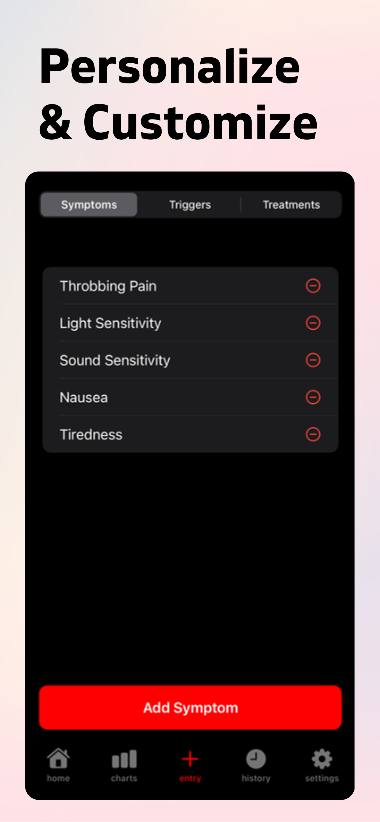 Migraine Tracker+ screenshot 4