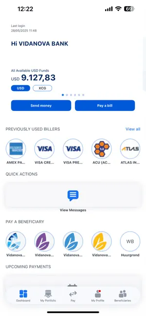 Vidanova Mobile Banking screenshot 2