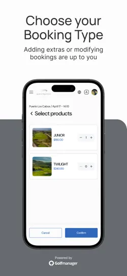 Captura de pantalla de Questro Golf en iPhone 4