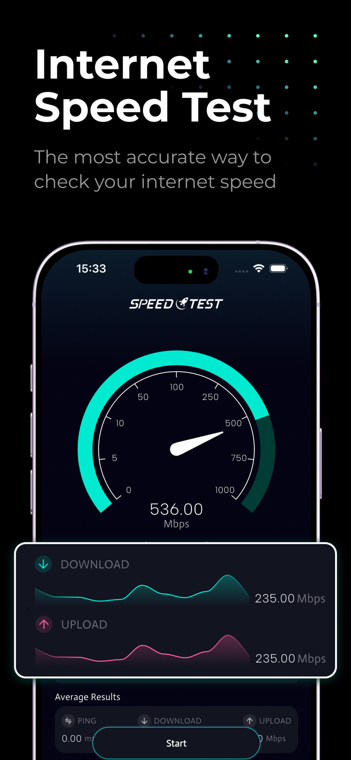 Speed Test & Wi-Fi Analyzer screenshot 1