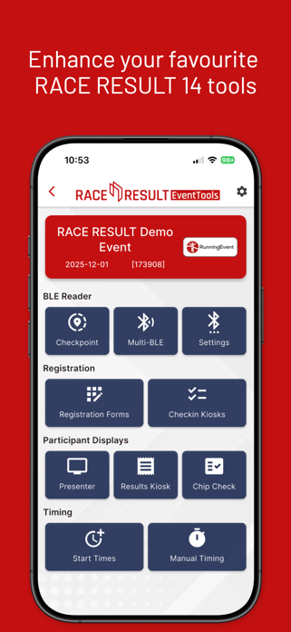 RACE RESULT EventTools Screenshot 1 of 5