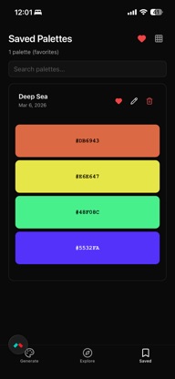Colour Palette Generator screenshot 4