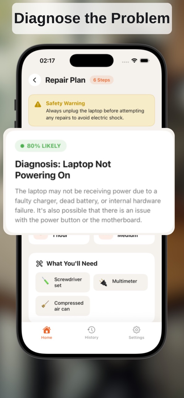 iPhone screenshot